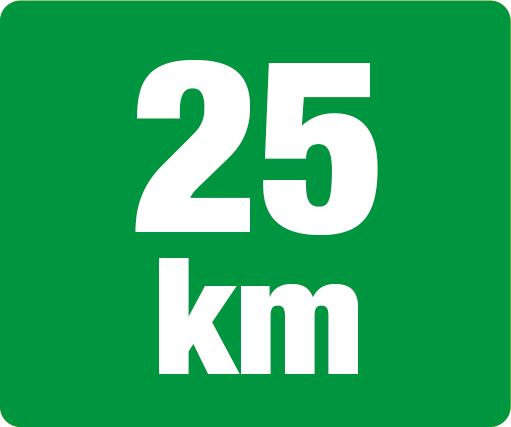 picto 25km